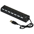 Hub Usb Vinik 2.0 7 Portas com Cabo e Led Indicador - Huv-40
