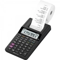 Calculadora Com Bobina Casio Hr-8rc-we-b-dc 12 Dígitos Preta