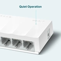 Switch de Mesa C/ 5 Portas Fast 10/100 Mbps Ls1005 Smb
