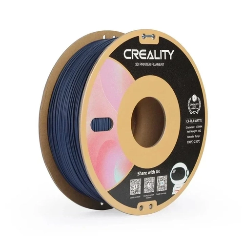 Filamento 3d Creality Cr-pla 1,75mm Matte Blue 3301010298i -