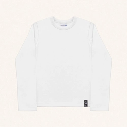 Blusinha Manga Longa Canelada Fakini - Feminina