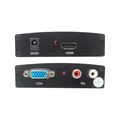 Adaptador Conversor Vga P/ Hdmi C/ Rca Áudio E Fonte Es-10
