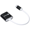 Adaptador Vinik Fone de Ouvido P2 3.5mm Duas Vias para Usb-c Tipo-c- Adfmusbtc