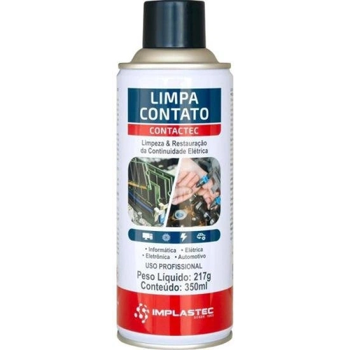 Limpador De Contato Contactec 350ml Implastec - Cx / 12