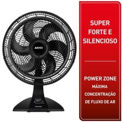 Ventilador Arno Turbo Force 2 Em 1 Preto Vf42 127v
