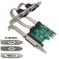 Placa Pci Express X1 2 Seriais Low Profile F3 - JC-PCI-PRS