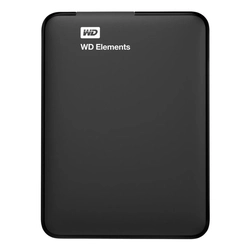 HD Externo, WD, 2TB, Elements, USB 3.0, Preto - WDBU6Y0020BBKWESN