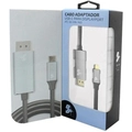 Cabo Adaptador Usb-c Tipo-c Para Displayport Macho 4k 60hz 1.8m 5+