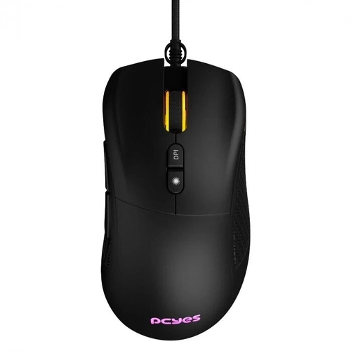 Mouse Gamer Pcyes Gaius 12400 DPI RGB 6 Botoes - Pmggbv