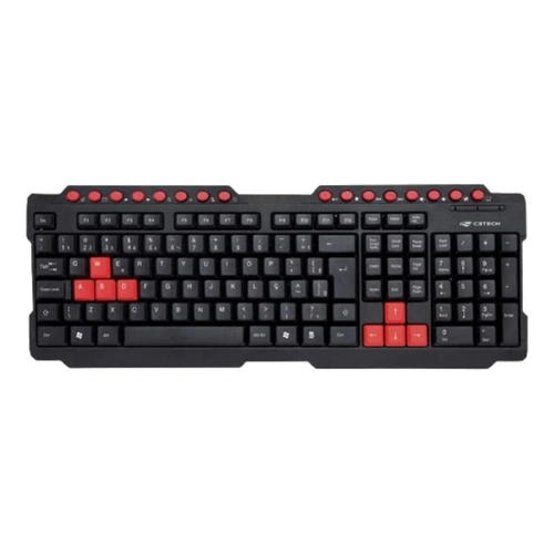 Teclado Game Usb Kg-10bk C3tech