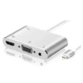 Adaptador Type-c P/ Hdmi E Vga - Xc-adp-20