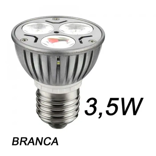 LAMPADA LED JDR 3LEDS BIVOLT B E27 COR6400K SSNECK