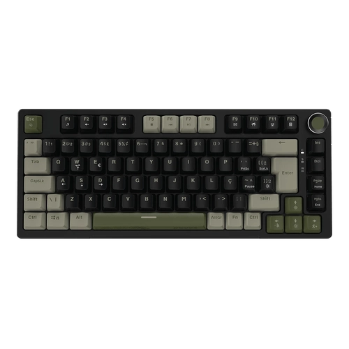 TECLADO MECANICO PCYES 75% ARKEUM CAMMO EDITION SWITCH BLUE - AKCM75BBR - 286147