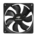 Cooler Fan Gabinete Storm LED 7 Cores 80mm Preto F7-50BK - C3Tech