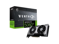 Placa de Video Msi Geforce Rtx 5060 Ti 16g Ventus 2x Plus 16gb Gddr7 128 Bits - 912-v535-048