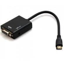 Cabo conversor hdmi para vga femea com audio - Importado