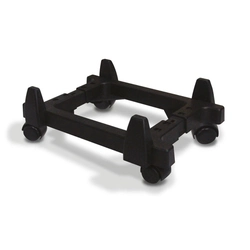 Carrinho Para Gabinete E/ou Nobreak Force Line Preto Com Rodinhas