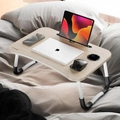 Mesa Para Notebook Portátil Fortrek Lapdesk Com Gaveta Embutida Madeira