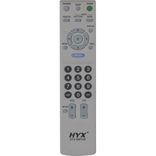 Controle Remoto Para TV Sony LCD HYX CTV-SNY02