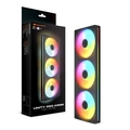 Ventoinhas Cougar Unity360-FB ARGB, Kit de 3 Ventoinhas PWM de 120mm, Cabos Integrados, Preto - 3MUN36FA1.0001