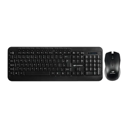 Kit Teclado + Mouse Sem Fio C3tech K-w60bk