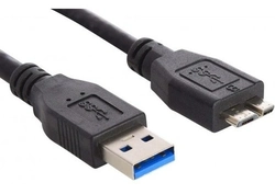 Cabo USB MD9 Conversor AM para BM 3.0 50 cm Micro-HD Externo - 8095