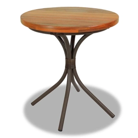 Mesa  Tradicional em Alumínio Epóxi e Fibra Sintética com Madeira Aracaju