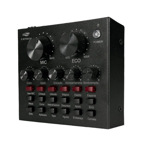 Placa de Som C3TECH Streaming - MX-50BK