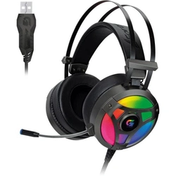 Headset Gamer Fortrek 7.1 RGB G Pro H1+ Cinza - 65905