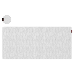 Mouse Pad Gamer Pcyes Maze Extended White Ghost - 900 x 420 - Pmm90x42wg