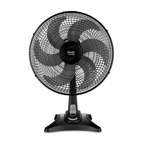 Ventilador De Mesa Multilaser Vl401 Multi Turbo 40 135w 40cm Preto  - 127v