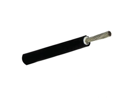 Cabo Solar Cabo Fotovoltaico Flexivel 6mm 1,8kv Cc Rl 50 Preto