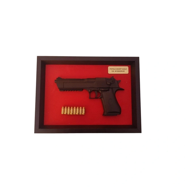 Quadro Moldura Decorativa (Desert Eagle)
