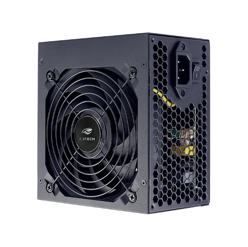 Fonte ATX 600w, PS-G600M, 80+, White, C3Tech Gaming