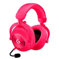 Headset Logitech G Pro X2,  Sem Fio, Lightspeed, USB, Rosa - 981-001274