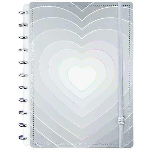 Caderno Inteligente Grey Love 50 fls