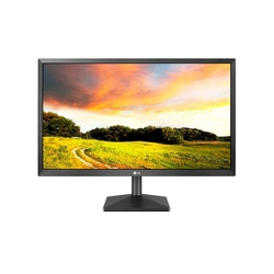 Monitor LG 19.5" HD HDMI, Ajuste de Ângulo, VESA, Preto - 20MK400H