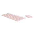 Kit Teclado e Mouse Logitech MK470 Rosa US - 920-011313-C