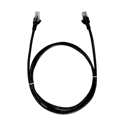 Patch Cord Cabo de Rede CAT5 10M PlusCable Preto - PC-ETHU100BK