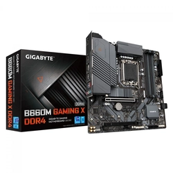Placa Mae Gigabyte B660M Gaming X DDR4, Chipset B660, Intel LGA 1700, mATX