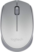 Mouse sem fio Logitech M170 - Prata, 910-005334
