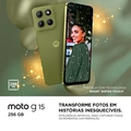 Smartphone Motorola G15 Xt2521-2 4gb 256gb Grafite - Pb6d0009br