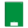 Caderno Brochura Capa Dura 200mmx 275mm (Verde 96 Folhas)