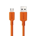 Cabo Micro Usb para Usb a 2.0 - Laranja - Caixa Jbl - 2m Pcyes - Pmuam-2l