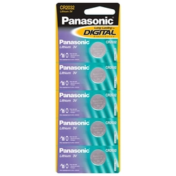 Bateria de Lithium 3v Cr2032-1bt com 5 Panasonic