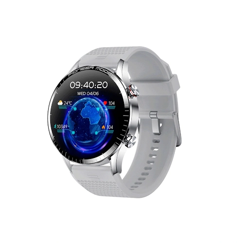 Smartwatch Level LVW-50SP, Tela Amoled de 1.3, Compatível com iOS e Android, Prata / Sil Grey - 14219