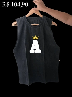 Regata Stone Rei do Forró Capixaba 100% Algodão