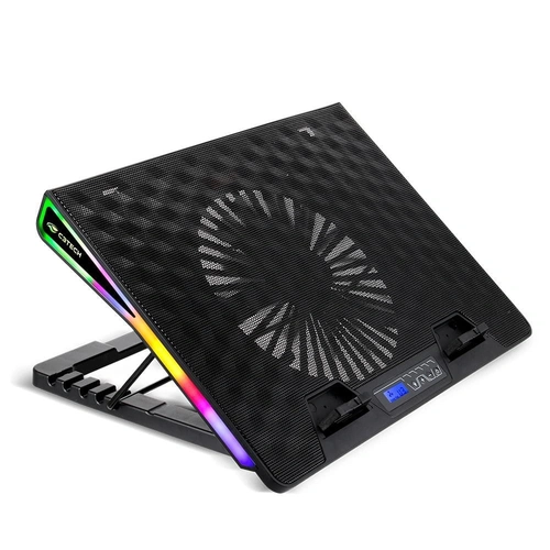 Base para Notebook C3TECH 17,3 1 Fan - NBC-500BK