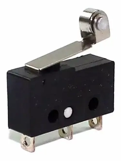 Chave Micro Switch Kw11-3z 17mm 3t 5a C/ Roldana
