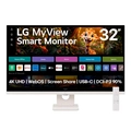Monitor Lg Myview Smart Tela Uhd 4k 32" Webos Thinq Home Air Play Screen Share Bluetooth - 32sr73u-w.awzm